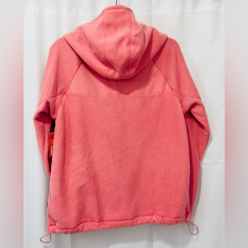 Bass Outdoor Women’s Quarter-Zip Long-Sleeve Fleece Hoodie, Mauve Glow, Med. NWT - Picture 3 of 11